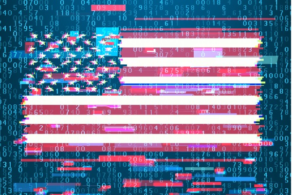 hacker-on-the-usa-flag-in-style-glitch-vector-id1084348992