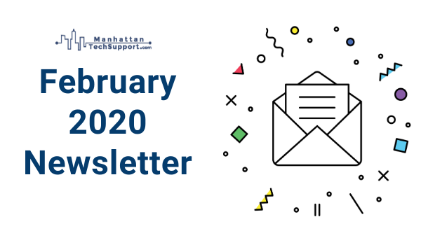 Feb Monthly Newsletter Welcome Banner